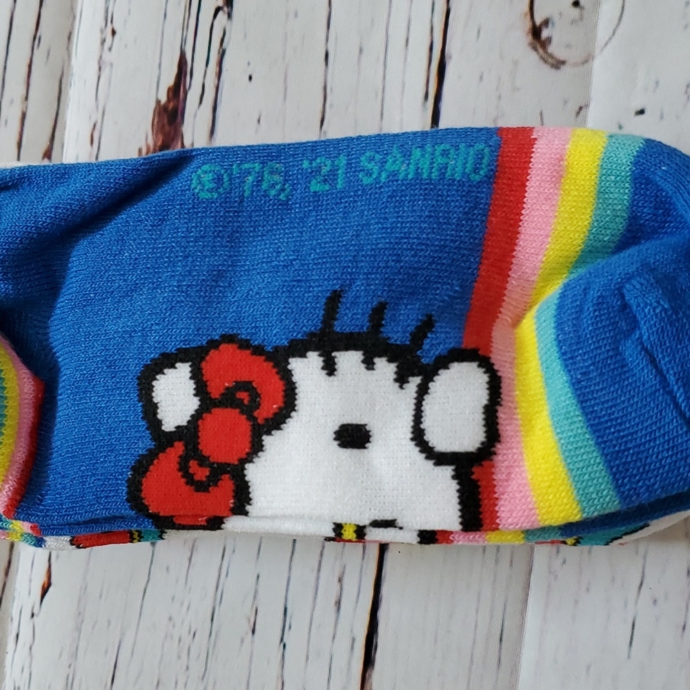 ποΈ SANRIO HELLO KITTY NO-SHOW SOCKS (5 PAIRS) π - Picture 7 of 8